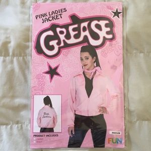 Grease Pink Ladies Jacket and scarf, Size M